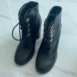 Diesel leather boots size 6/36